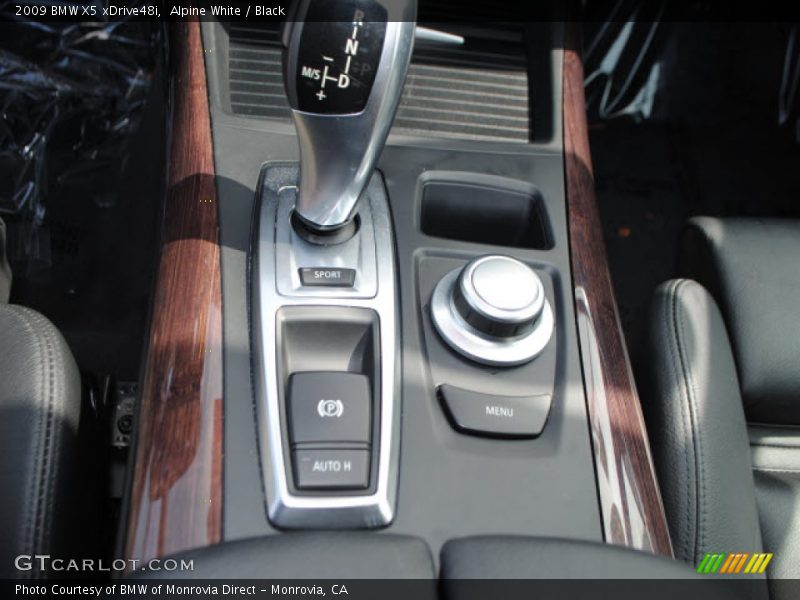 Alpine White / Black 2009 BMW X5 xDrive48i