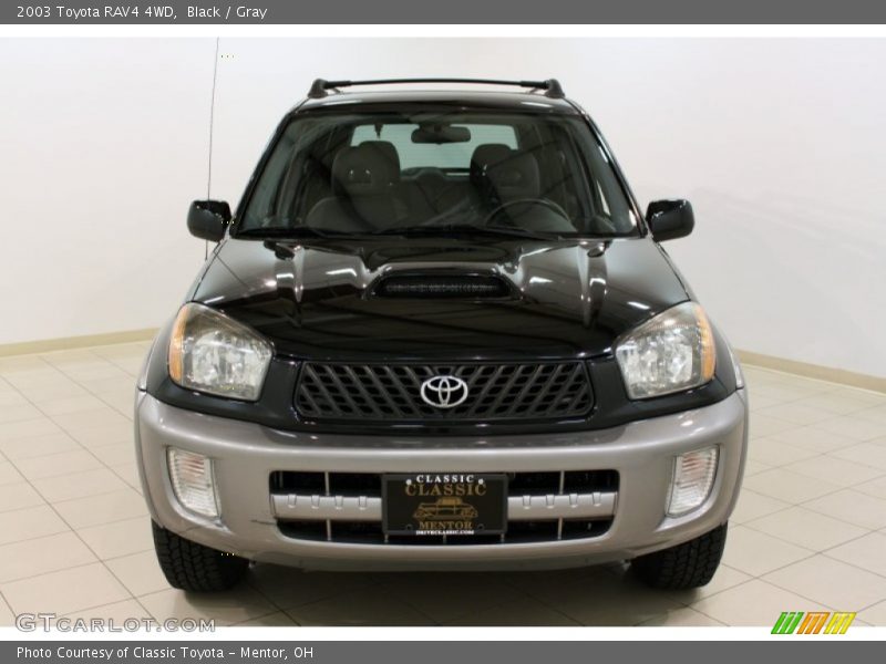 Black / Gray 2003 Toyota RAV4 4WD