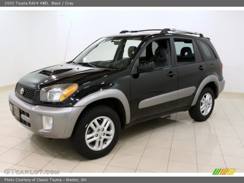 Black / Gray 2003 Toyota RAV4 4WD