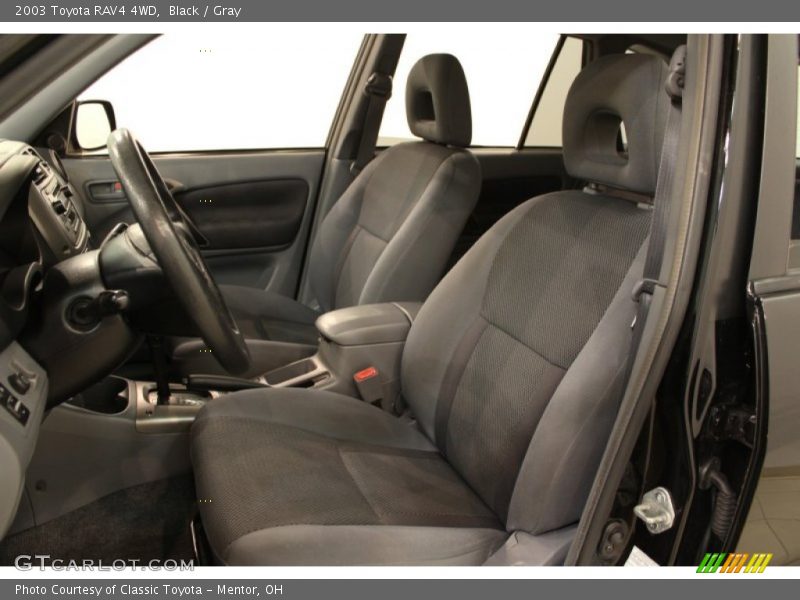 Black / Gray 2003 Toyota RAV4 4WD