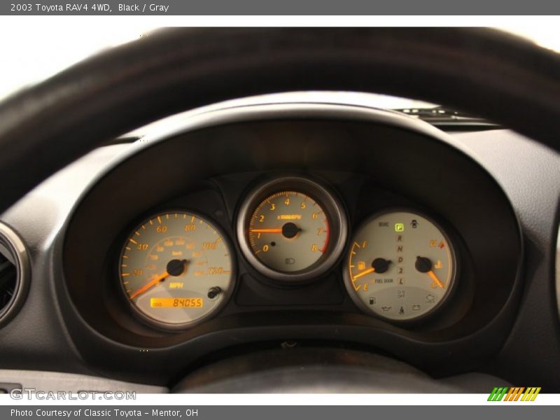 Black / Gray 2003 Toyota RAV4 4WD