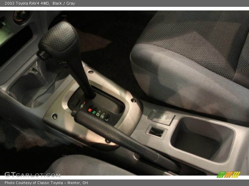 Black / Gray 2003 Toyota RAV4 4WD
