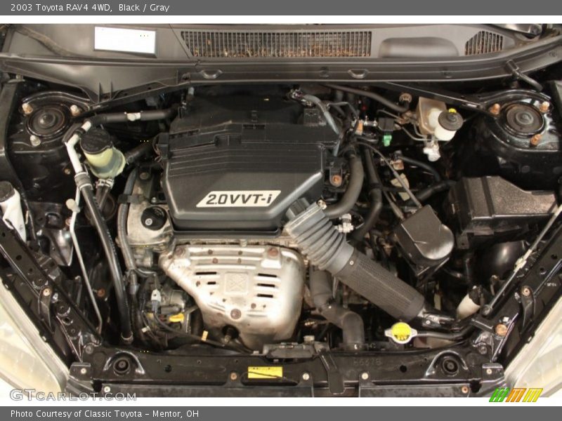 Black / Gray 2003 Toyota RAV4 4WD