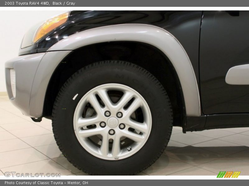 Black / Gray 2003 Toyota RAV4 4WD