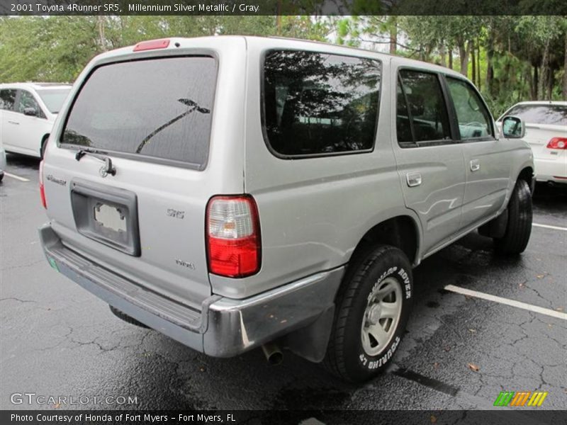 Millennium Silver Metallic / Gray 2001 Toyota 4Runner SR5