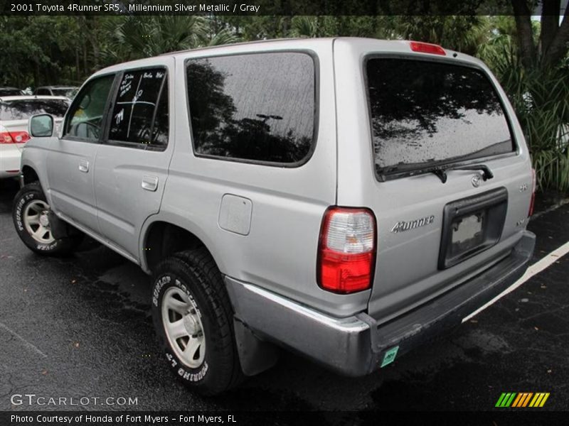Millennium Silver Metallic / Gray 2001 Toyota 4Runner SR5