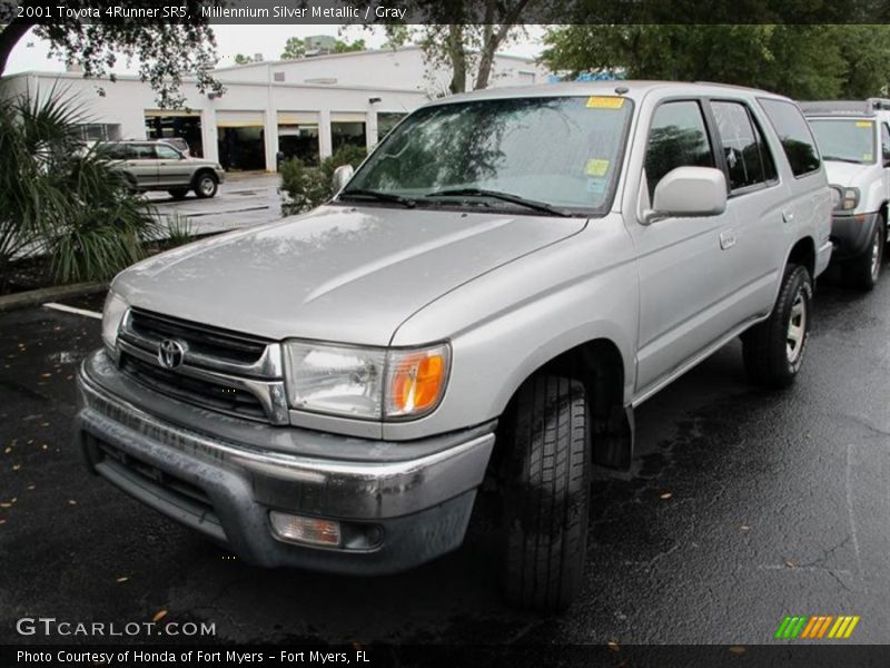 Millennium Silver Metallic / Gray 2001 Toyota 4Runner SR5