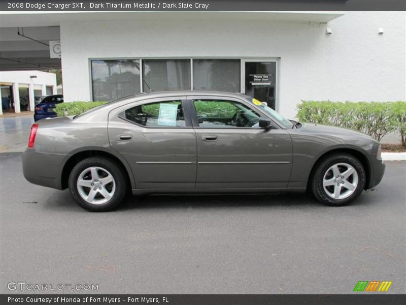 Dark Titanium Metallic / Dark Slate Gray 2008 Dodge Charger SXT