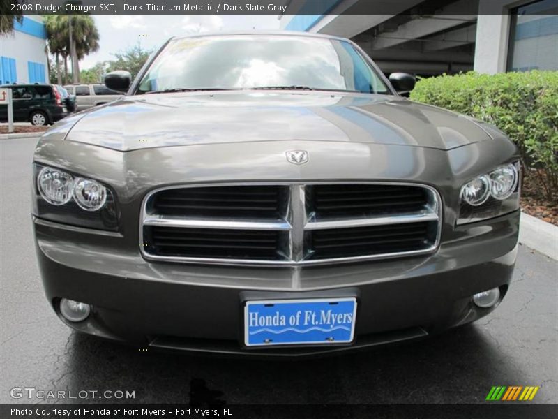Dark Titanium Metallic / Dark Slate Gray 2008 Dodge Charger SXT