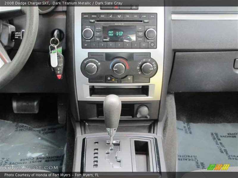 Dark Titanium Metallic / Dark Slate Gray 2008 Dodge Charger SXT