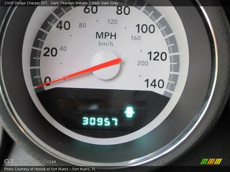 Dark Titanium Metallic / Dark Slate Gray 2008 Dodge Charger SXT