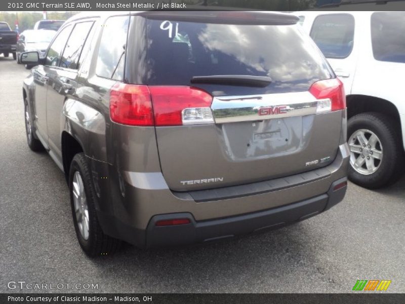 Mocha Steel Metallic / Jet Black 2012 GMC Terrain SLE AWD