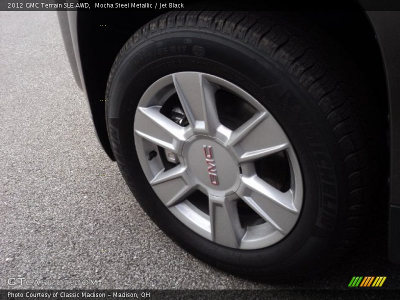 Mocha Steel Metallic / Jet Black 2012 GMC Terrain SLE AWD