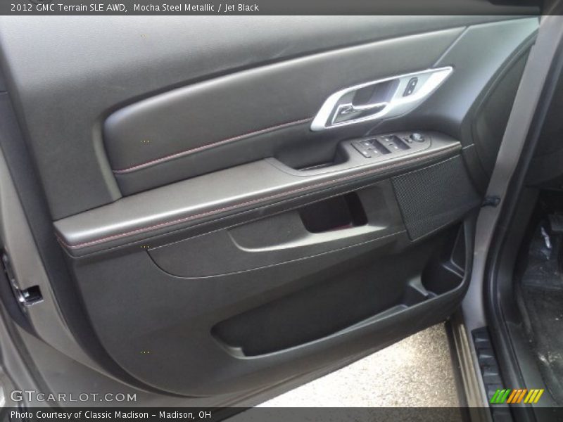 Mocha Steel Metallic / Jet Black 2012 GMC Terrain SLE AWD
