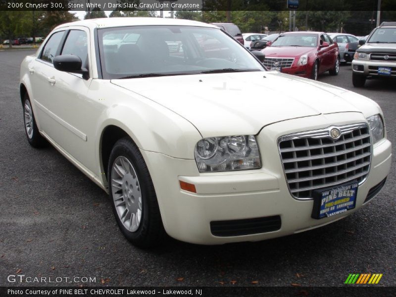 Stone White / Dark Slate Gray/Light Graystone 2006 Chrysler 300