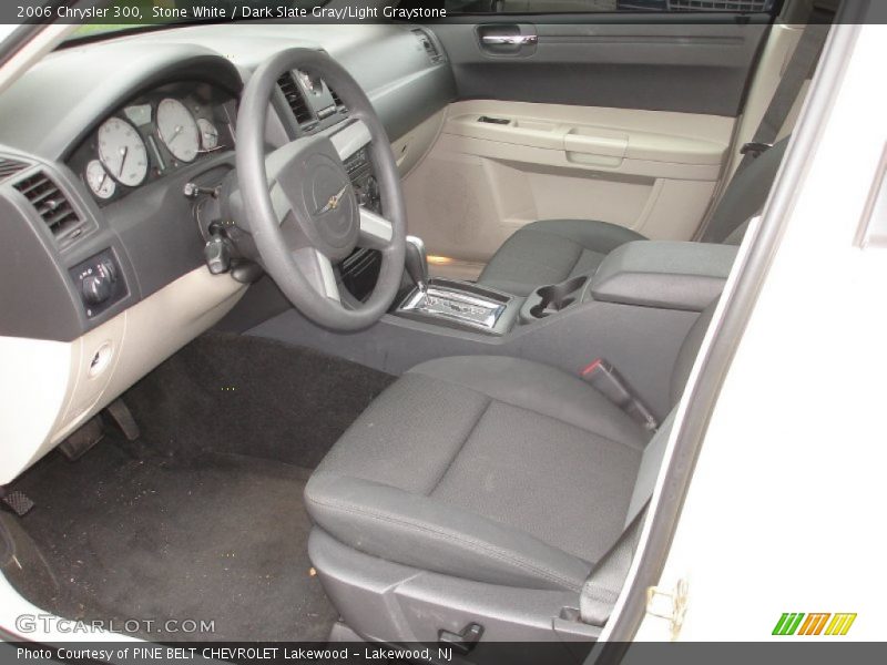Stone White / Dark Slate Gray/Light Graystone 2006 Chrysler 300