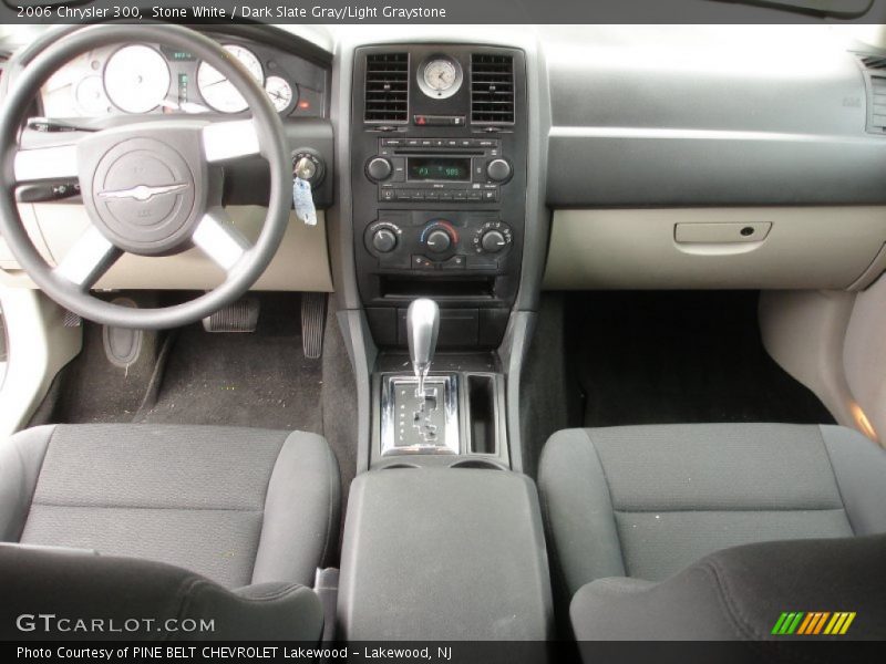 Stone White / Dark Slate Gray/Light Graystone 2006 Chrysler 300