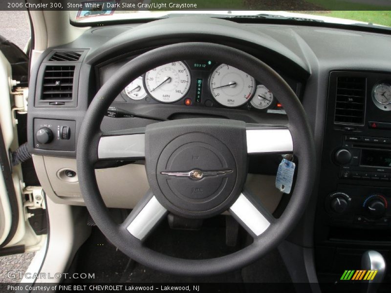 Stone White / Dark Slate Gray/Light Graystone 2006 Chrysler 300