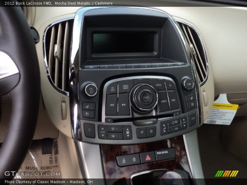 Controls of 2012 LaCrosse FWD