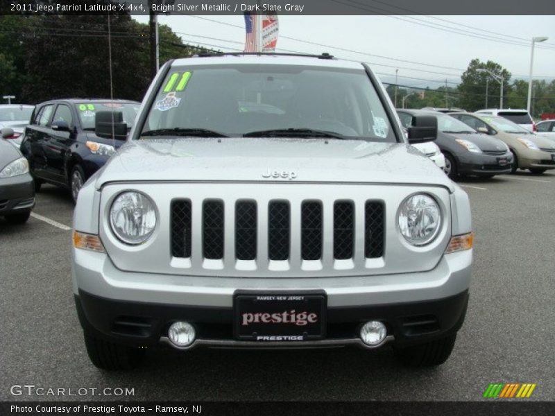 Bright Silver Metallic / Dark Slate Gray 2011 Jeep Patriot Latitude X 4x4