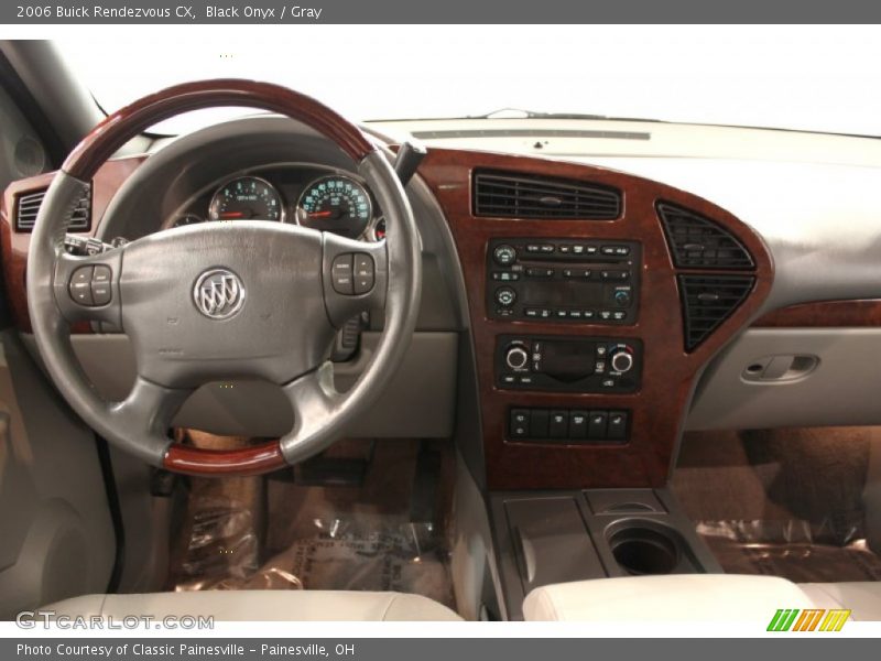 Black Onyx / Gray 2006 Buick Rendezvous CX