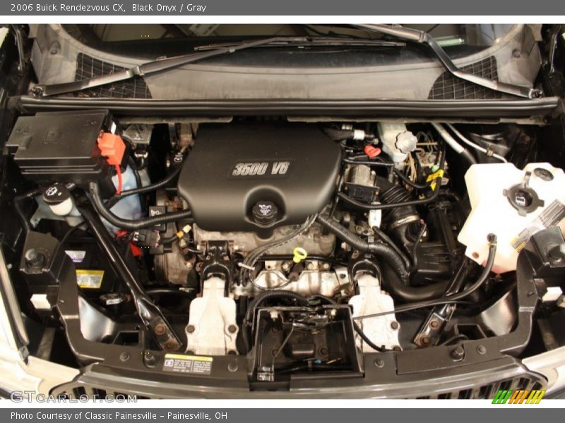 Black Onyx / Gray 2006 Buick Rendezvous CX