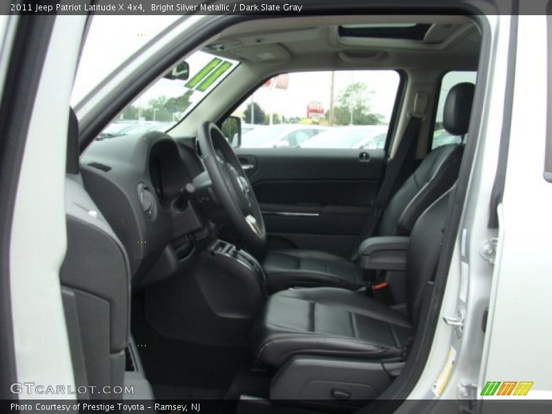Bright Silver Metallic / Dark Slate Gray 2011 Jeep Patriot Latitude X 4x4