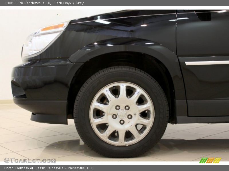 Black Onyx / Gray 2006 Buick Rendezvous CX
