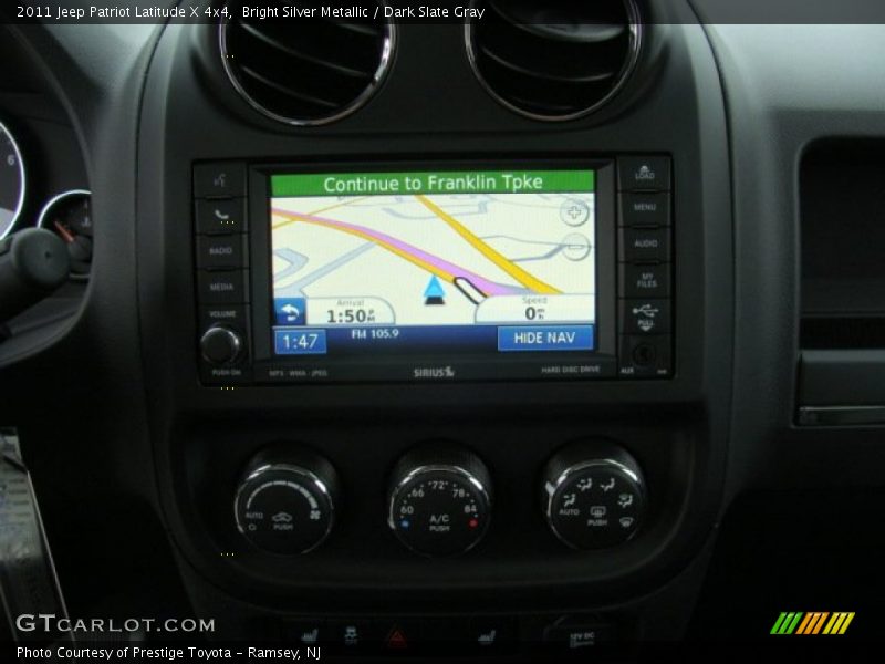 Bright Silver Metallic / Dark Slate Gray 2011 Jeep Patriot Latitude X 4x4