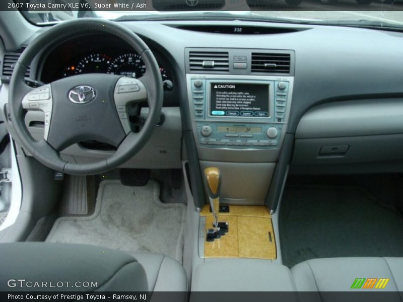 Super White / Ash 2007 Toyota Camry XLE V6
