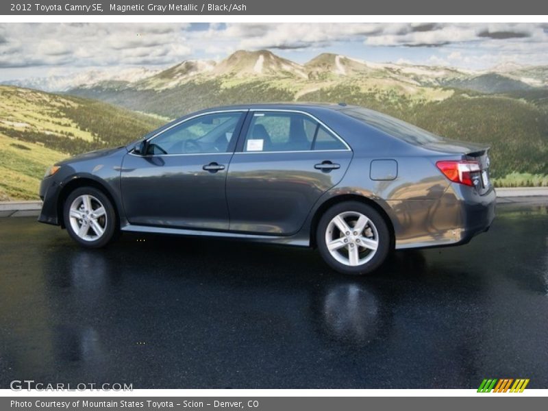 Magnetic Gray Metallic / Black/Ash 2012 Toyota Camry SE
