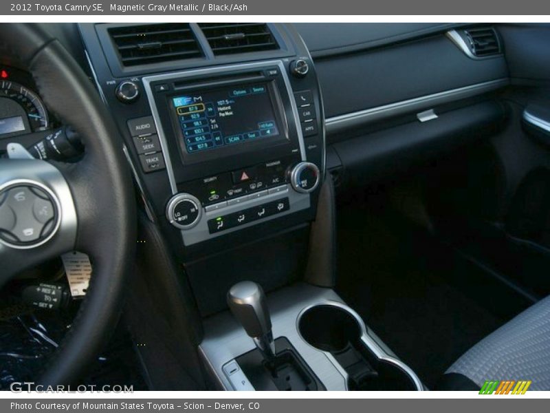 Magnetic Gray Metallic / Black/Ash 2012 Toyota Camry SE
