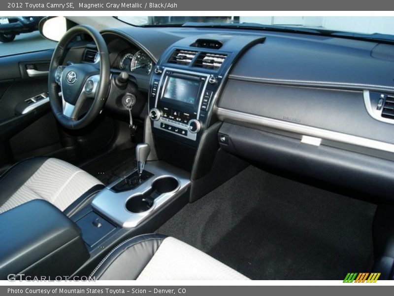 Magnetic Gray Metallic / Black/Ash 2012 Toyota Camry SE