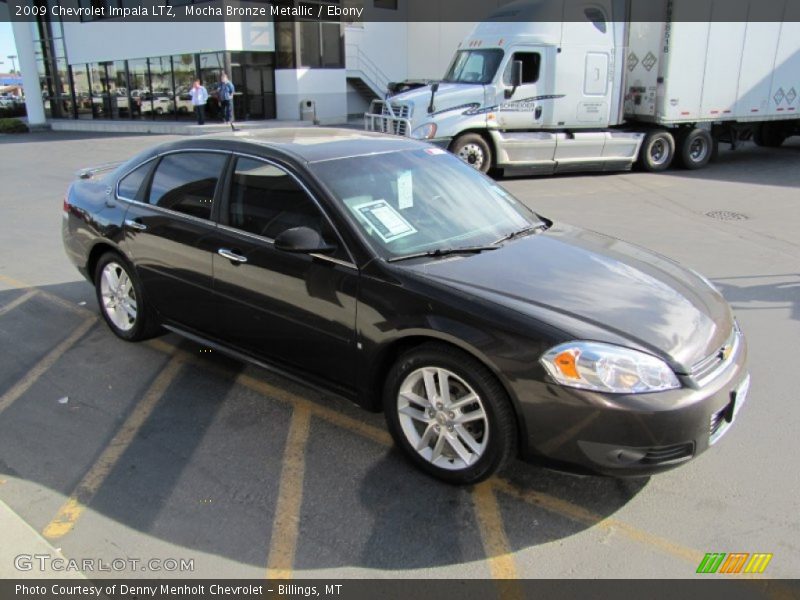 Mocha Bronze Metallic / Ebony 2009 Chevrolet Impala LTZ