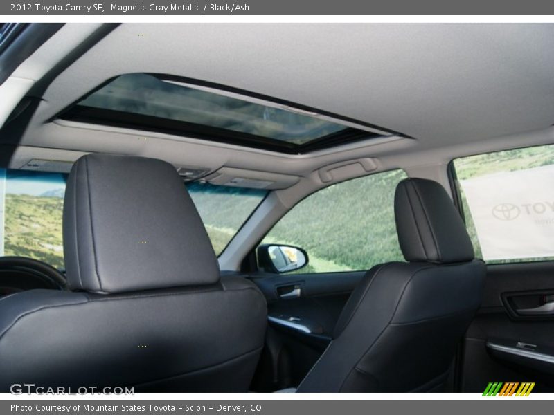 Magnetic Gray Metallic / Black/Ash 2012 Toyota Camry SE