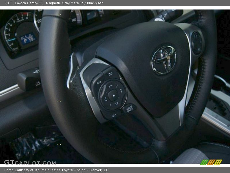 Magnetic Gray Metallic / Black/Ash 2012 Toyota Camry SE