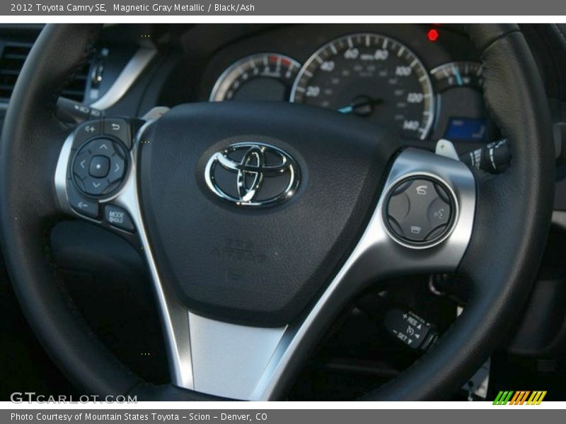 Magnetic Gray Metallic / Black/Ash 2012 Toyota Camry SE