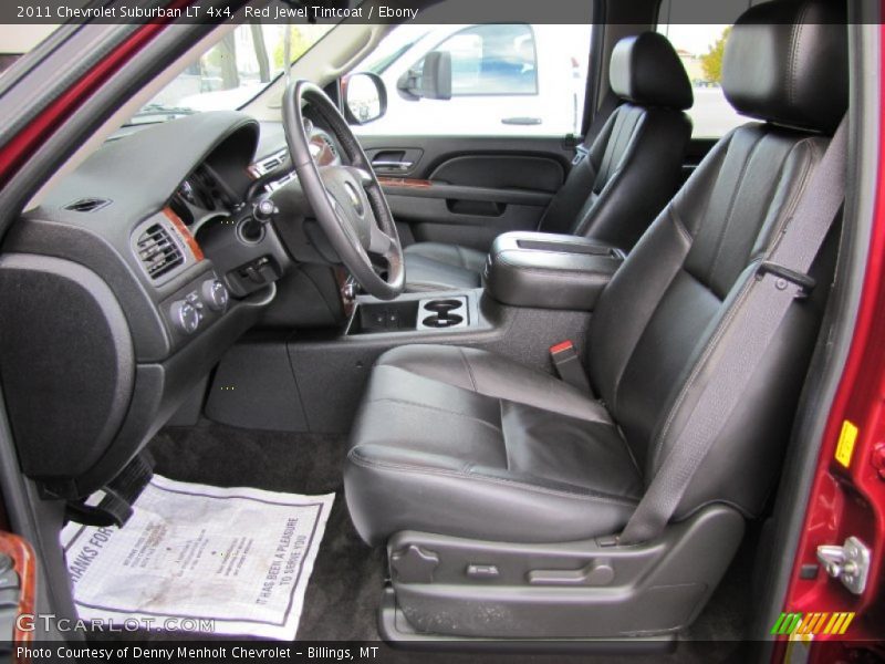 Red Jewel Tintcoat / Ebony 2011 Chevrolet Suburban LT 4x4
