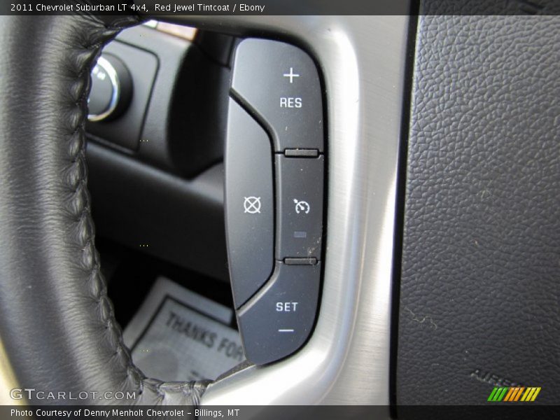 Red Jewel Tintcoat / Ebony 2011 Chevrolet Suburban LT 4x4