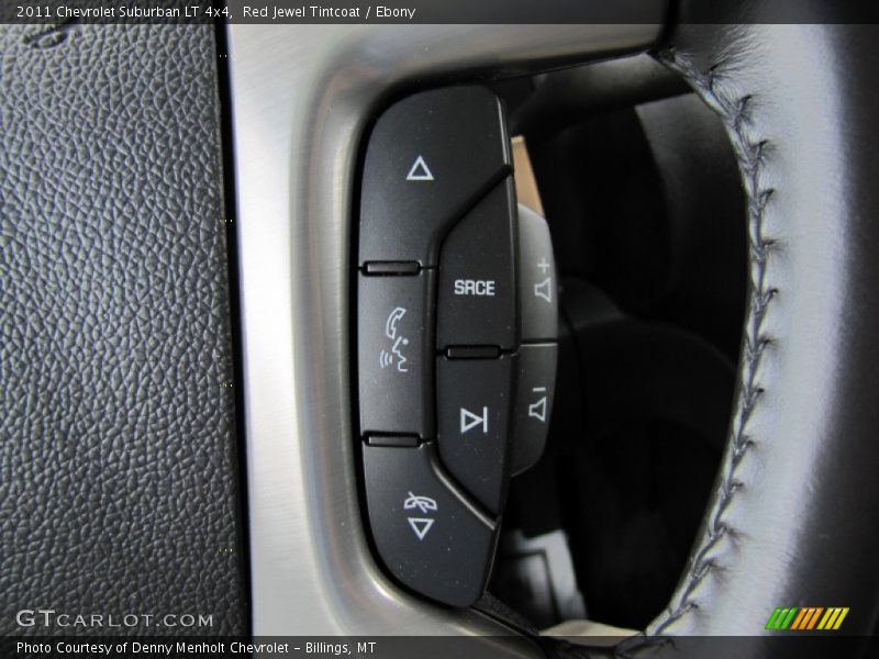 Red Jewel Tintcoat / Ebony 2011 Chevrolet Suburban LT 4x4