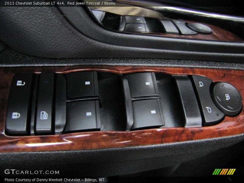 Red Jewel Tintcoat / Ebony 2011 Chevrolet Suburban LT 4x4