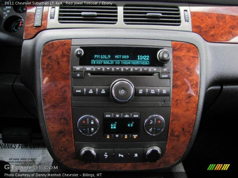 Red Jewel Tintcoat / Ebony 2011 Chevrolet Suburban LT 4x4