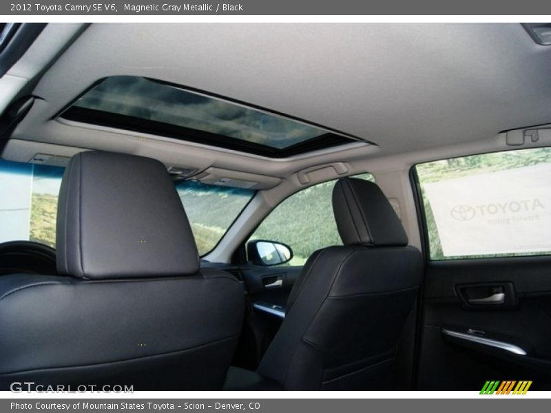 Magnetic Gray Metallic / Black 2012 Toyota Camry SE V6