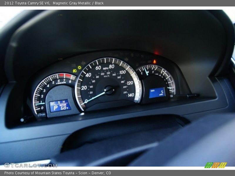  2012 Camry SE V6 SE V6 Gauges