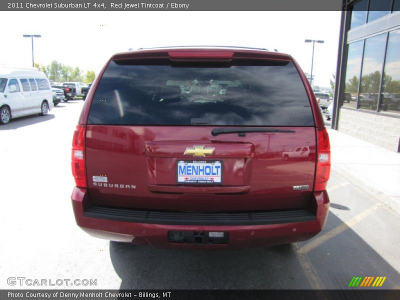 Red Jewel Tintcoat / Ebony 2011 Chevrolet Suburban LT 4x4