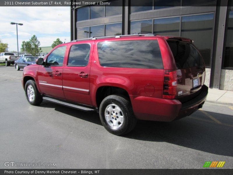 Red Jewel Tintcoat / Ebony 2011 Chevrolet Suburban LT 4x4
