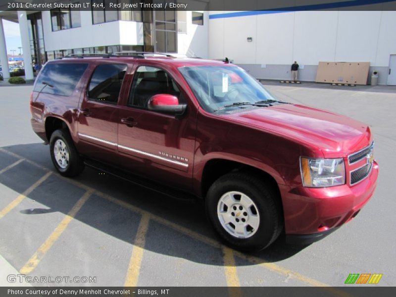 Red Jewel Tintcoat / Ebony 2011 Chevrolet Suburban LT 4x4