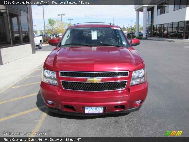 Red Jewel Tintcoat / Ebony 2011 Chevrolet Suburban LT 4x4