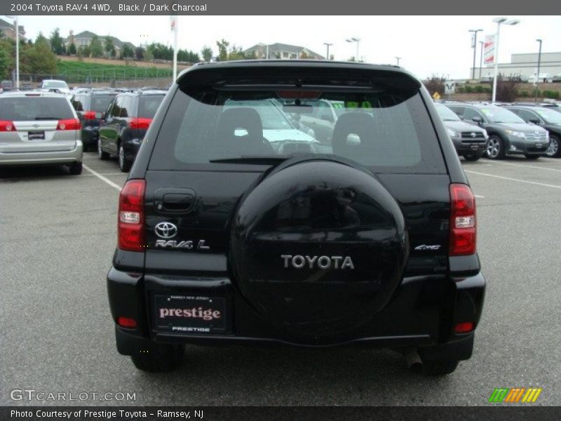 Black / Dark Charcoal 2004 Toyota RAV4 4WD