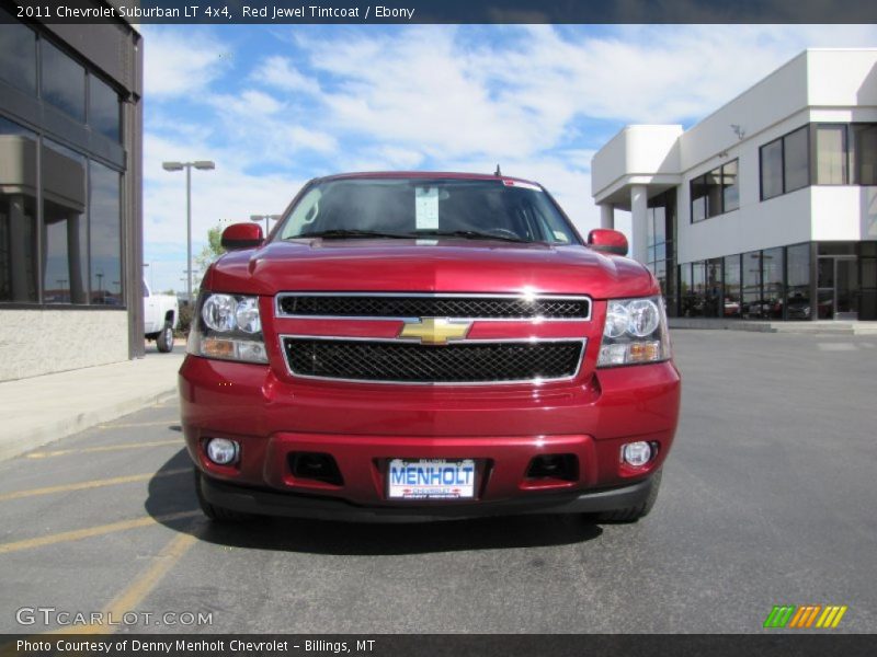 Red Jewel Tintcoat / Ebony 2011 Chevrolet Suburban LT 4x4